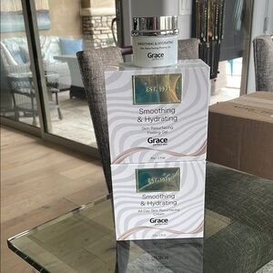 Grace Smoothing & Hydrating Skincare Set with peel and resurfacing cream